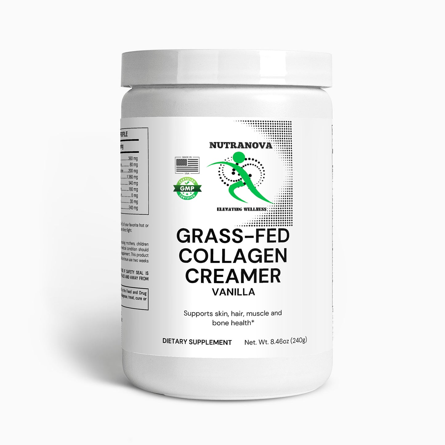 Grass-Fed Collagen Creamer (Vanilla)