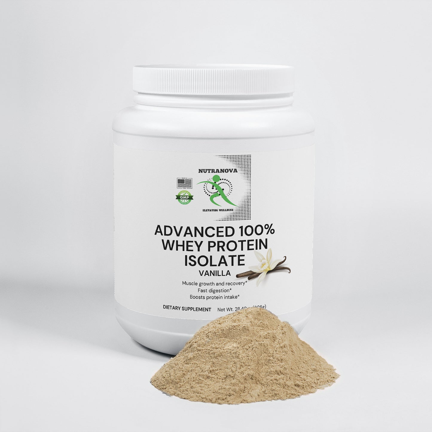 Advanced 100% Whey Protein Isolate (Vanilla)