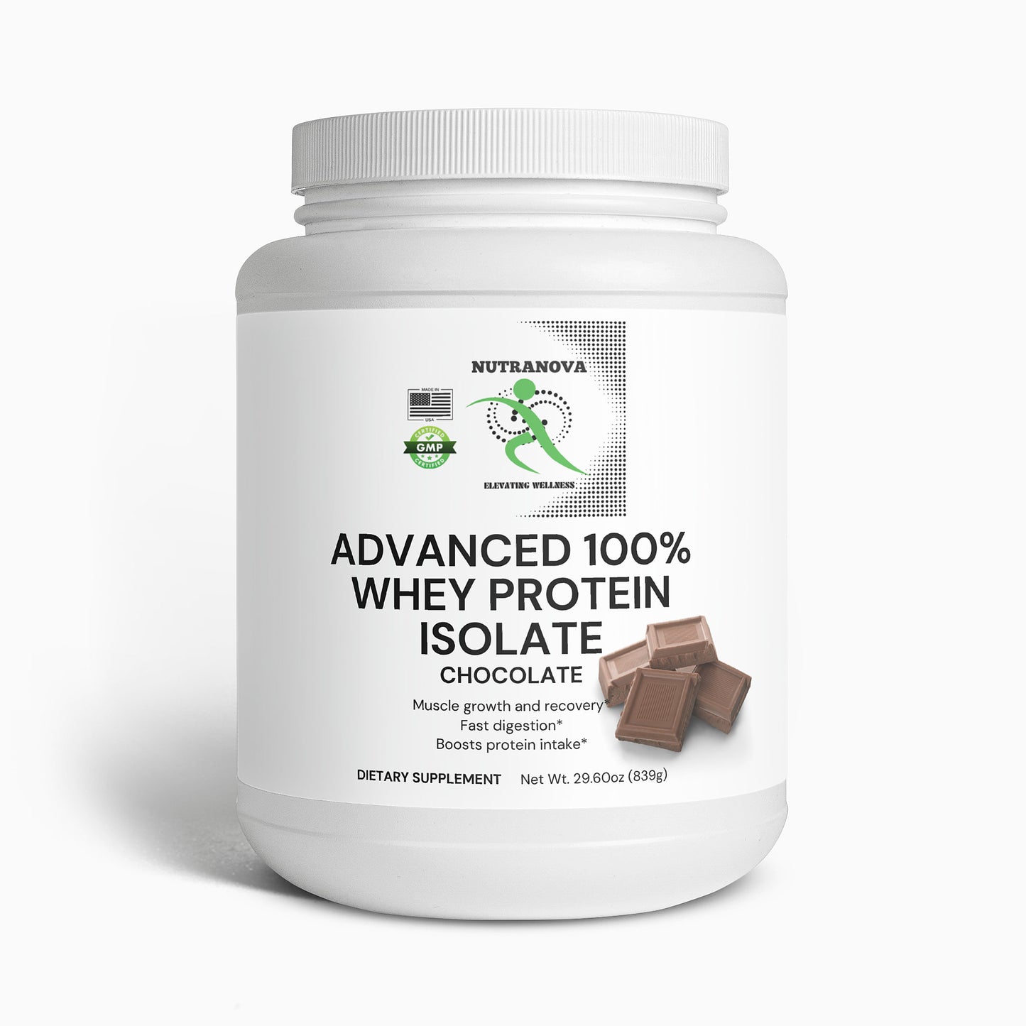 Advanced 100% Whey Protein Isolate (Chocolate)
