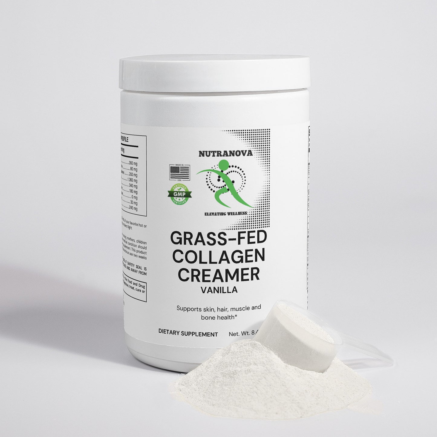 Grass-Fed Collagen Creamer (Vanilla)