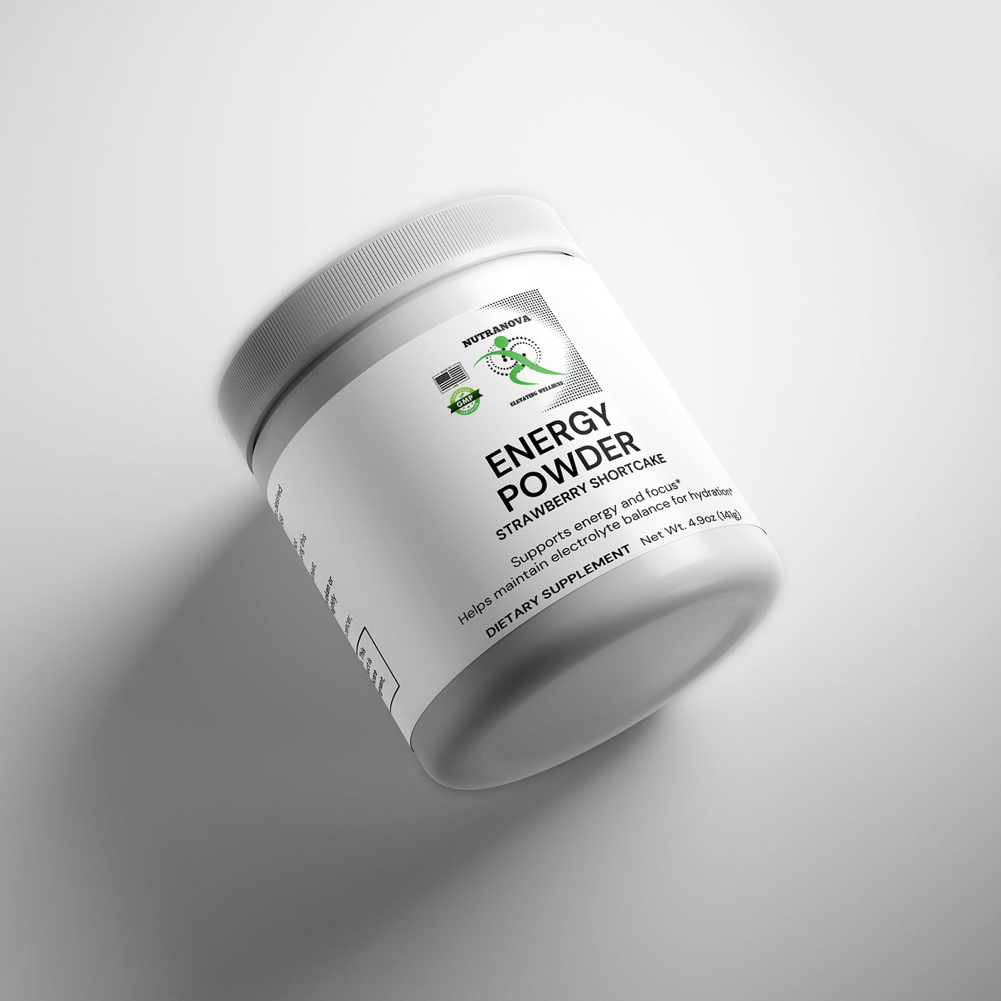 Energy Powder (Strawberry Shortcake)