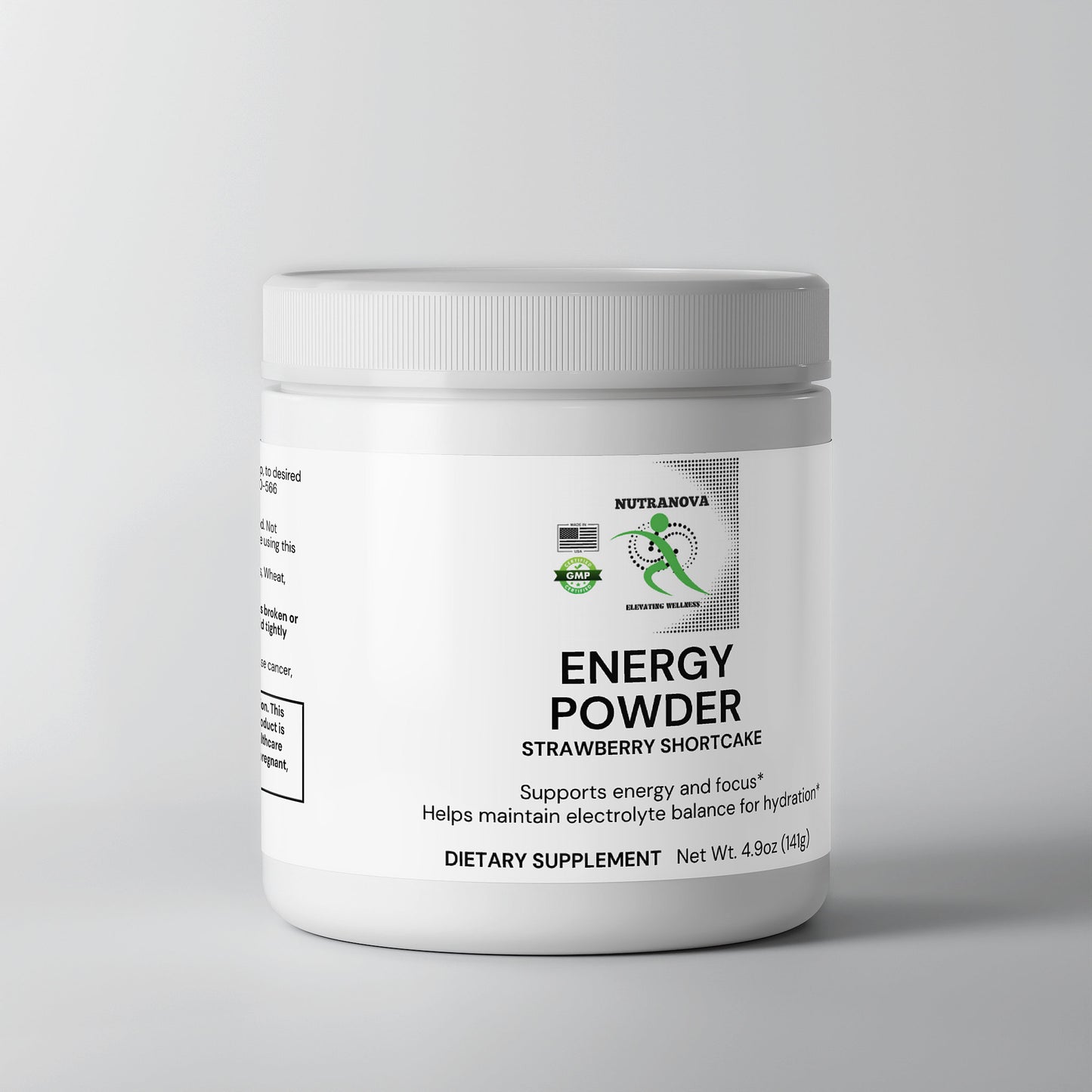 Energy Powder (Strawberry Shortcake)
