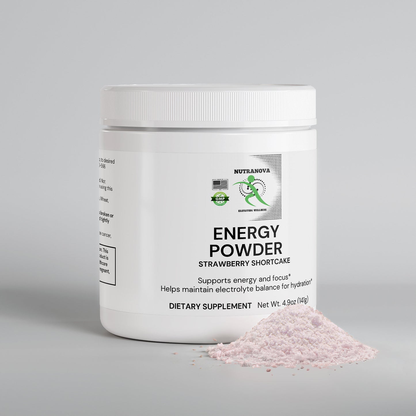 Energy Powder (Strawberry Shortcake)