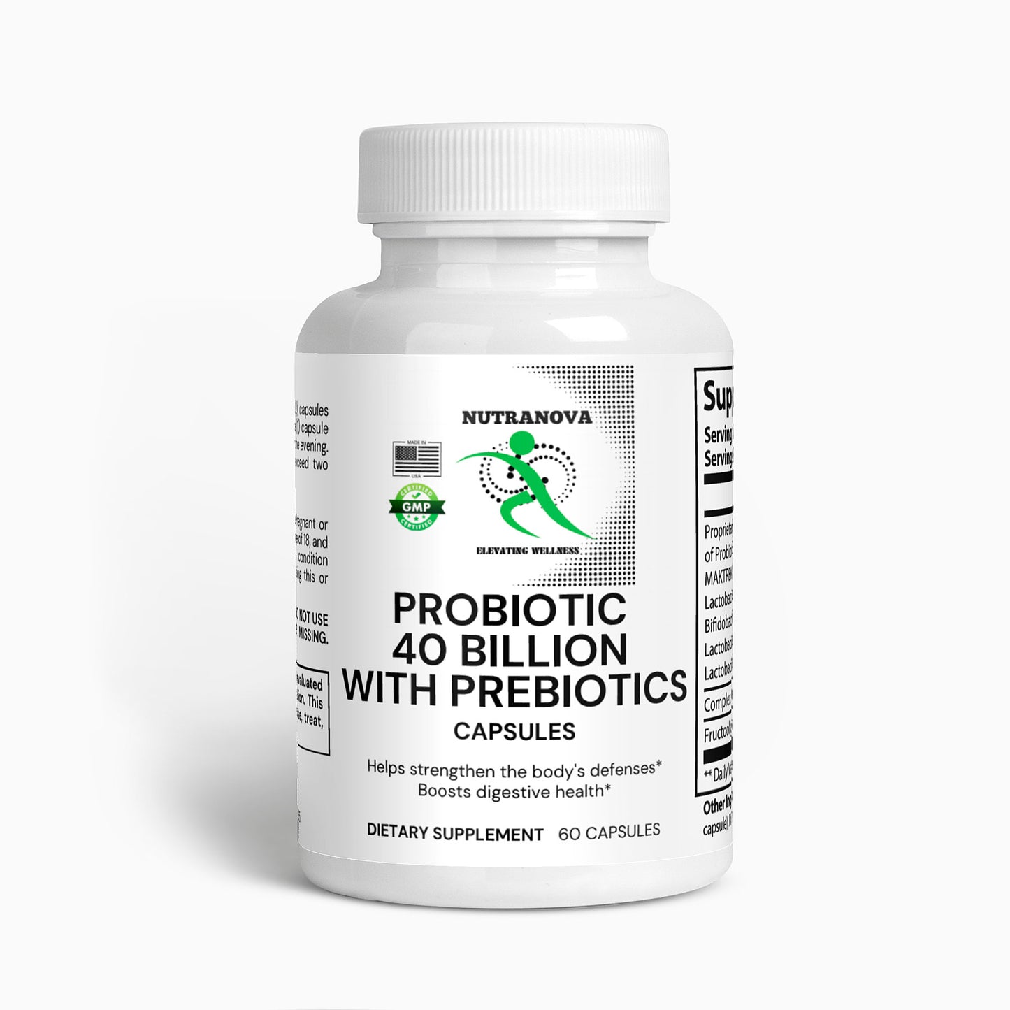 Probiotic 40 Billion with Prebiotics