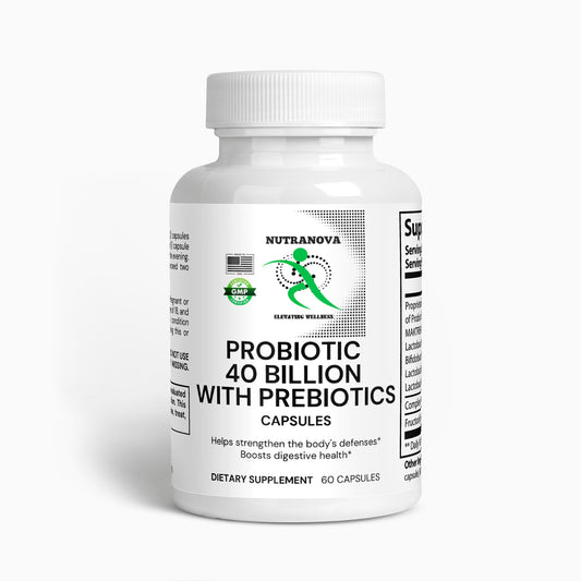Probiotic 40 Billion with Prebiotics