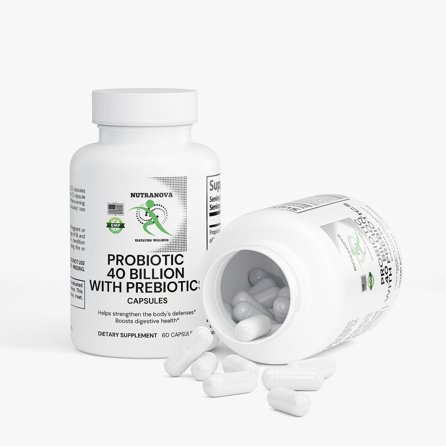 Probiotic 40 Billion with Prebiotics