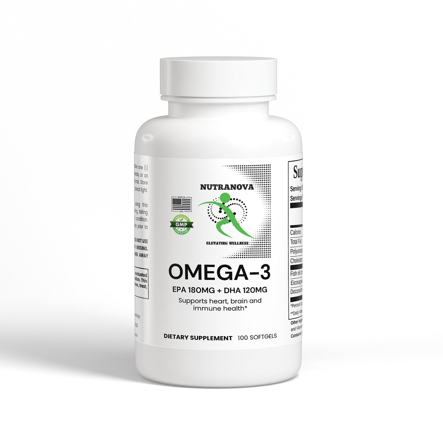 Omega-3 EPA 180mg + DHA 120mg